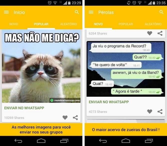 Meme day 2015: 9 apps com memes e vídeos engraçados para usar no WhatsApp -  Mega Curioso