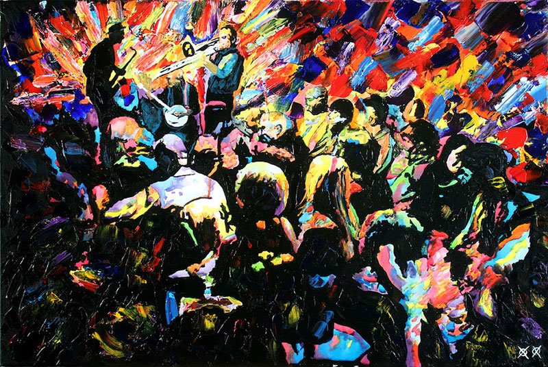 Incrível: homem fica cego e faz pinturas maravilhosas
