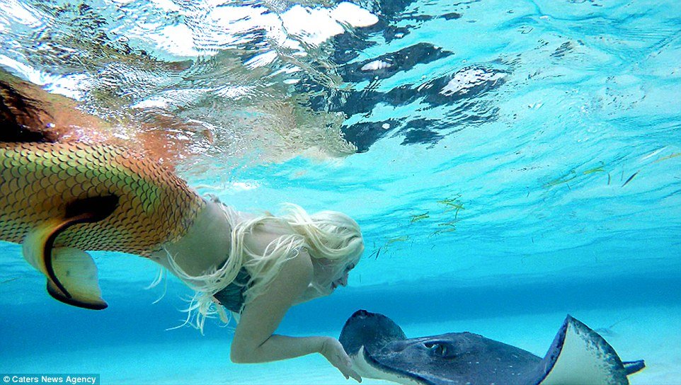 Conheça Melissa, a Pequena Sereia da vida real