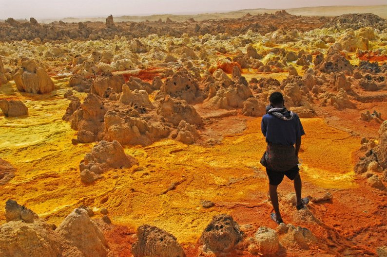 Conheça Dallol, o lugar mais quente para se viver no planeta Terra - Mega Curioso