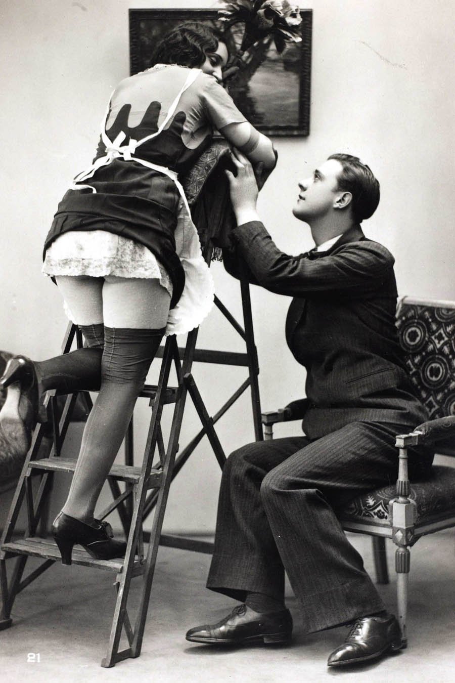 Cartão francês: a ousada pornografia de 1920