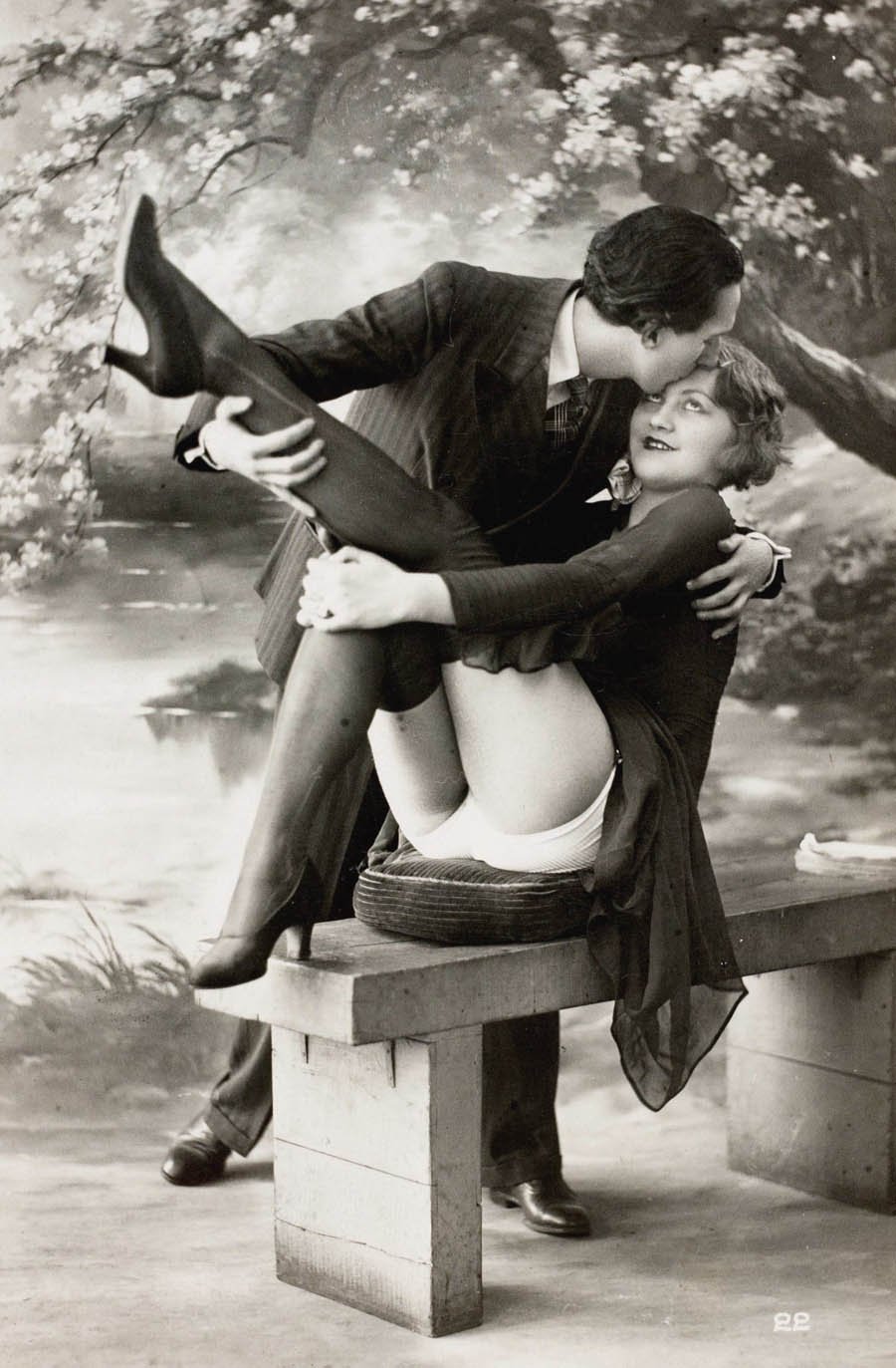 Cartão francês: a ousada pornografia de 1920