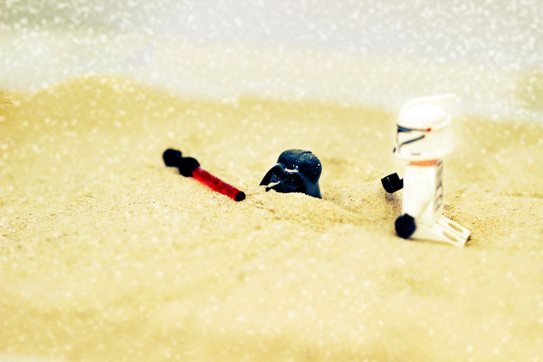 Série de fotos mostra brinquedos Lego em cenas reais