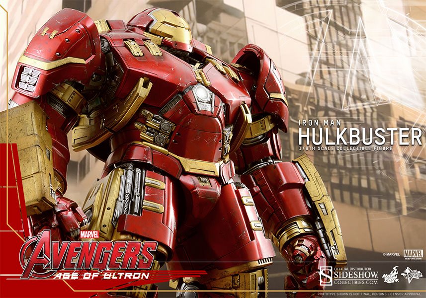Action Figure espetacular da armadura Hulkbuster esteve na Comic-Con 2015