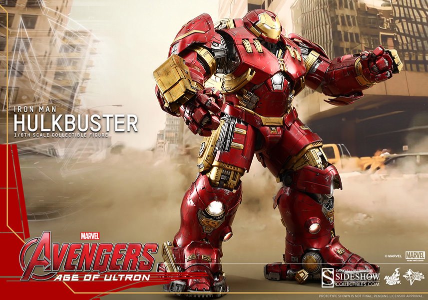 Action Figure espetacular da armadura Hulkbuster esteve na Comic-Con 2015
