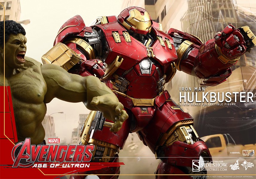 Action Figure espetacular da armadura Hulkbuster esteve na Comic-Con 2015