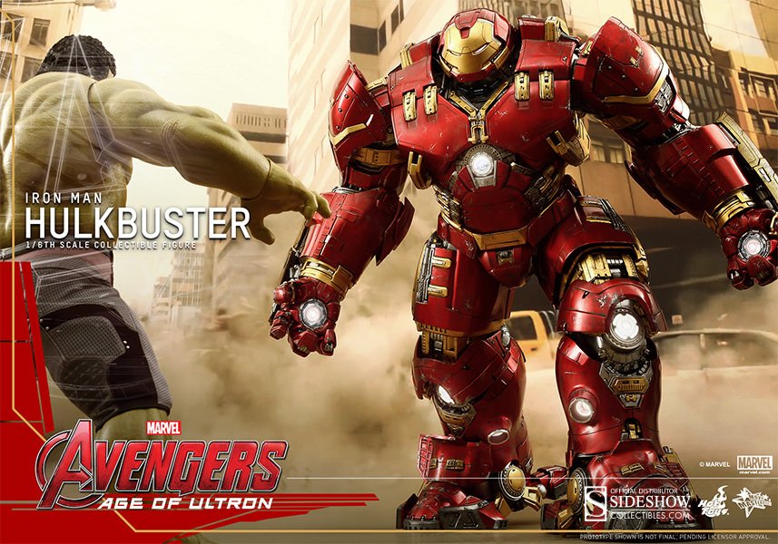 Action Figure espetacular da armadura Hulkbuster esteve na Comic-Con 2015