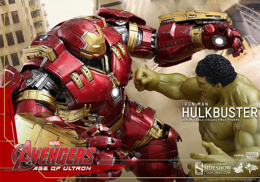 Action Figure espetacular da armadura Hulkbuster esteve na Comic-Con 2015