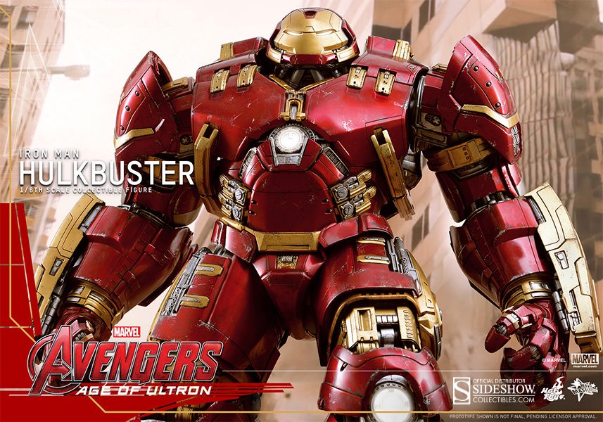 Action Figure espetacular da armadura Hulkbuster esteve na Comic-Con 2015