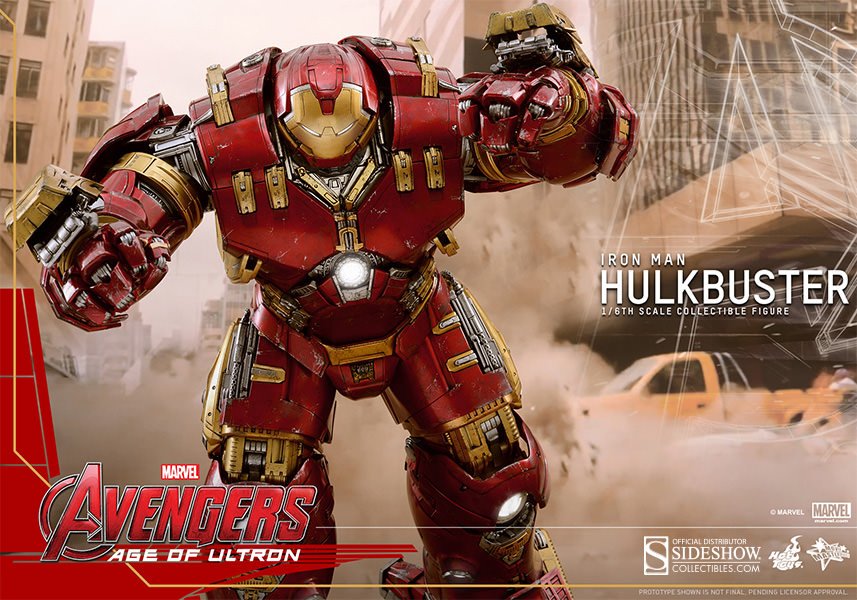 Action Figure espetacular da armadura Hulkbuster esteve na Comic-Con 2015