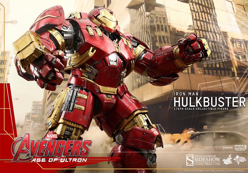 Action Figure espetacular da armadura Hulkbuster esteve na Comic-Con 2015