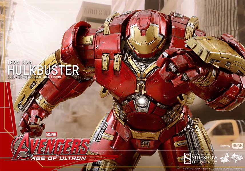 Action Figure espetacular da armadura Hulkbuster esteve na Comic-Con 2015
