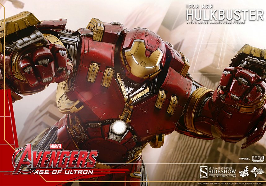 Action Figure espetacular da armadura Hulkbuster esteve na Comic-Con 2015