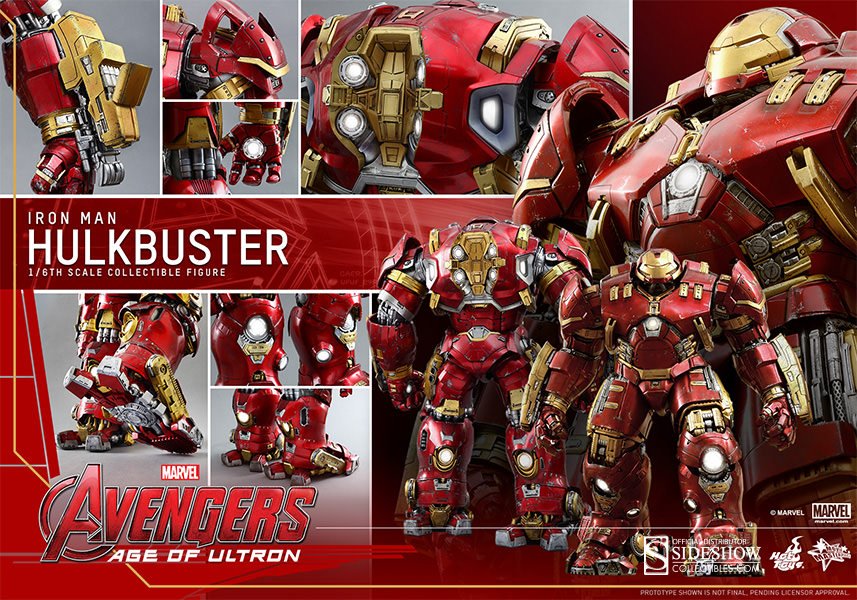 Action Figure espetacular da armadura Hulkbuster esteve na Comic-Con 2015
