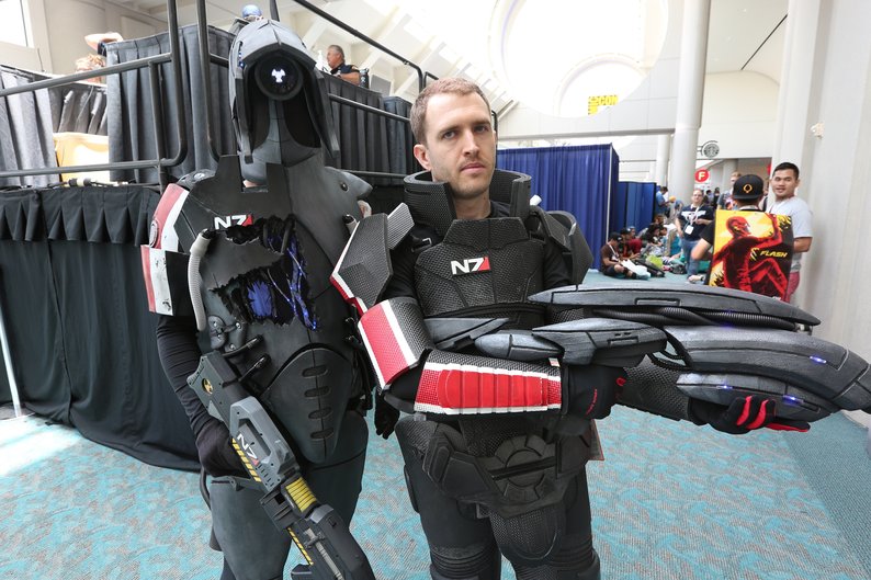 Legion e Comandante Shepard