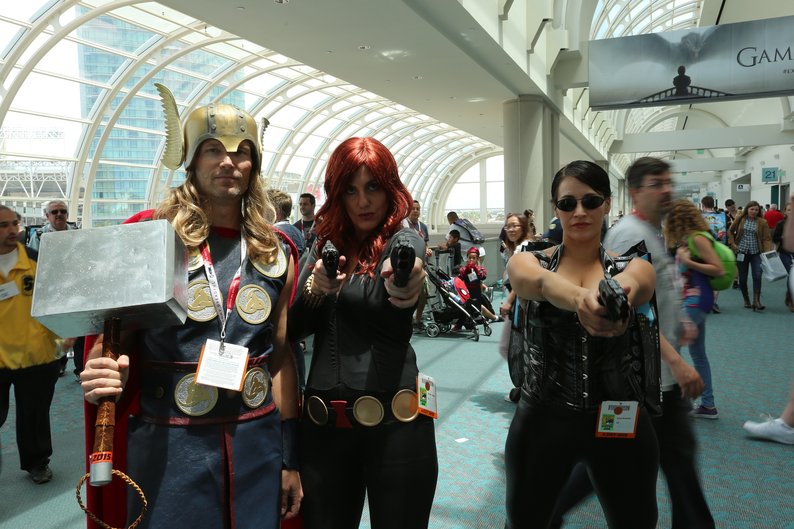 Thor, Viuva-Negra e Trinity