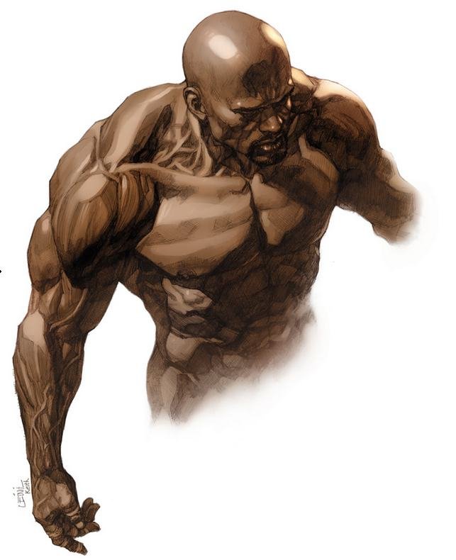 Luke Cage, por Leinil Francis Yu