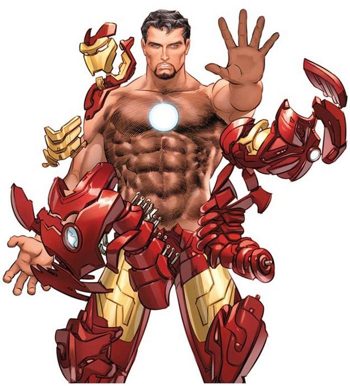 Homem de Ferro, por Mike Deodato