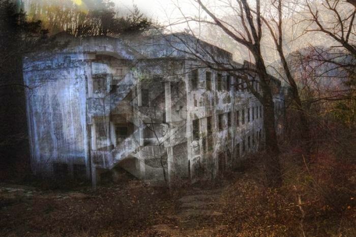 Fotos guardam memórias aterrorizadoras de sanatórios abandonados