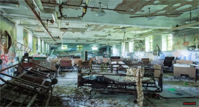 Fotos guardam memórias aterrorizadoras de sanatórios abandonados