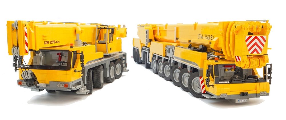 LEGO para adultos: grua móvel de 18 rodas e 11 motores é impressionante