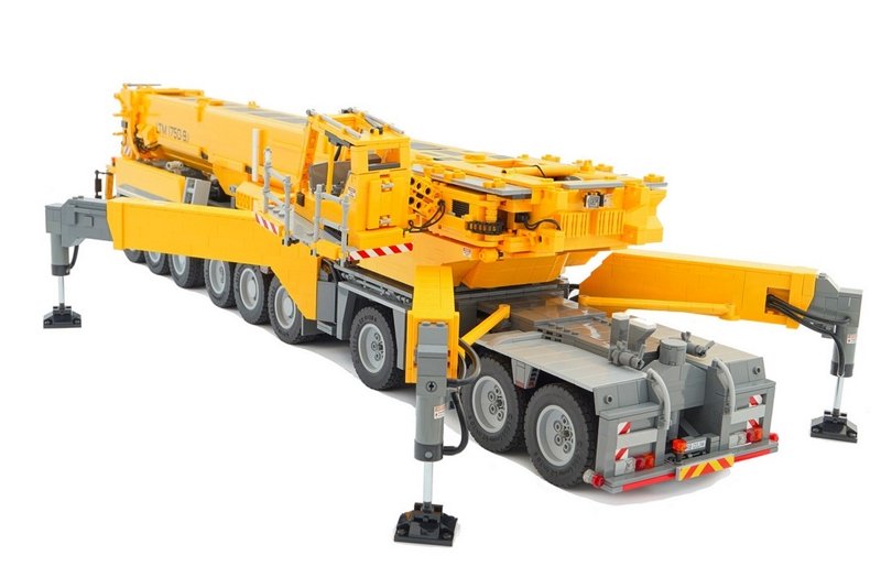 LEGO para adultos: grua móvel de 18 rodas e 11 motores é impressionante