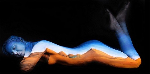Tela viva: 5 artistas incríveis e suas pinturas corporais