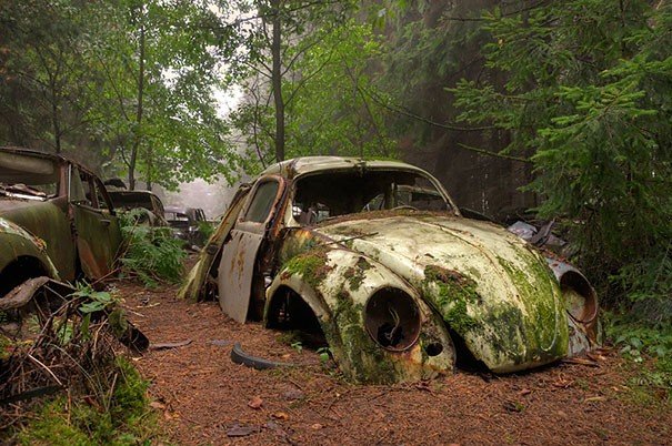 Cemitérios de aviões e carros: memórias da Segunda Guerra Mundial