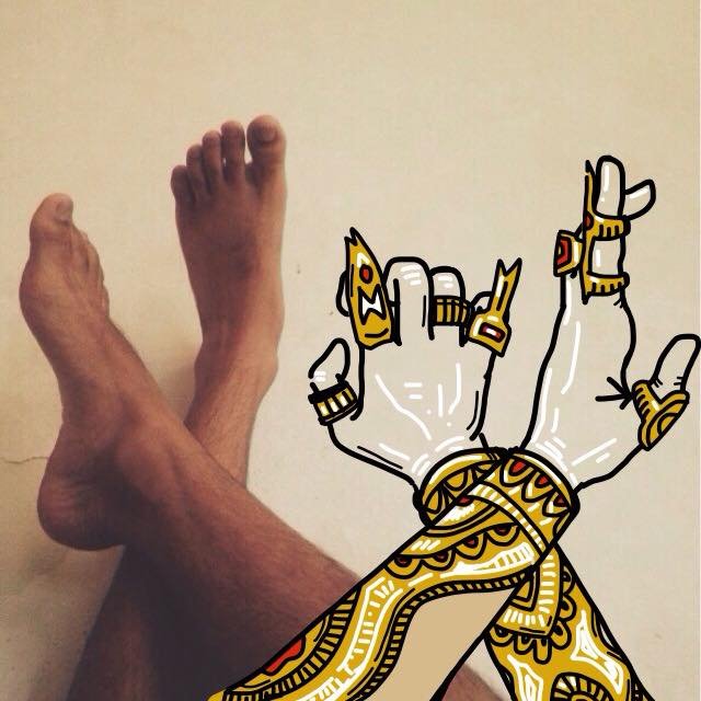 Quando os sapatos contam a história: 54 ilustrações divertidas de pés