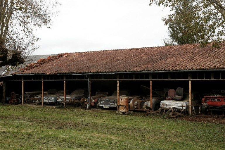 Alguns dos carros da "Coleção Baillon"