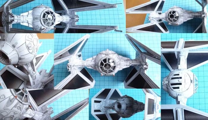 Artista japonês cria naves espaciais impressionantes feitas de papel