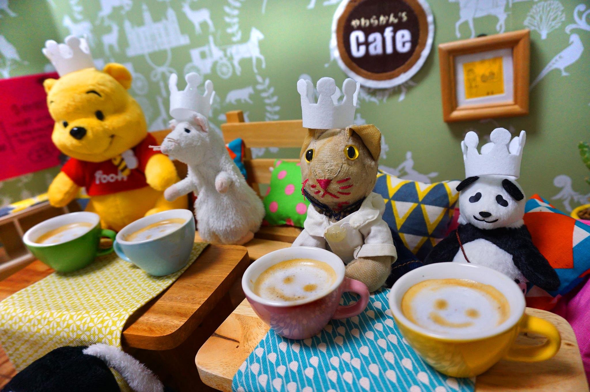... e consumir com um café daqueles estilizados!