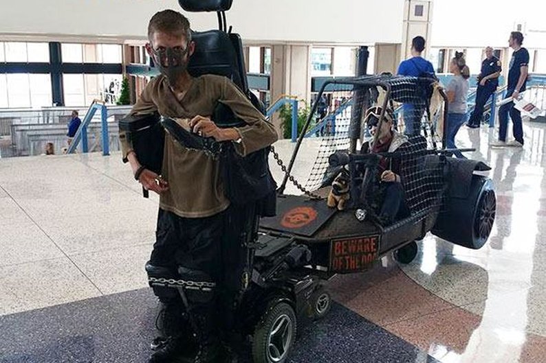 Buggy pode ser acoplada na cadeira de rodas futurista