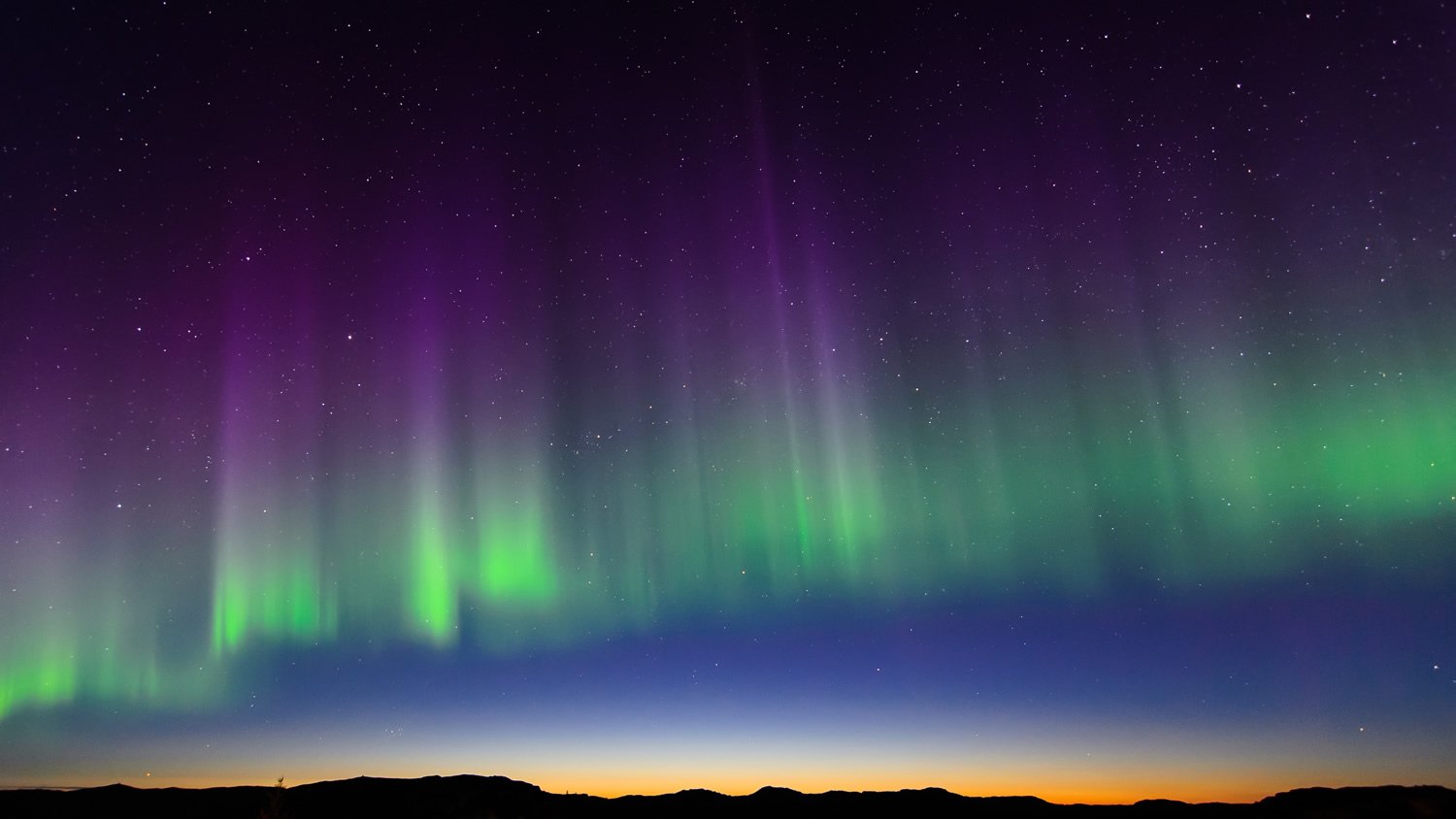 Finalista na categoria Aurorae - April Aurora por Kolbein Svensson (Noruega)