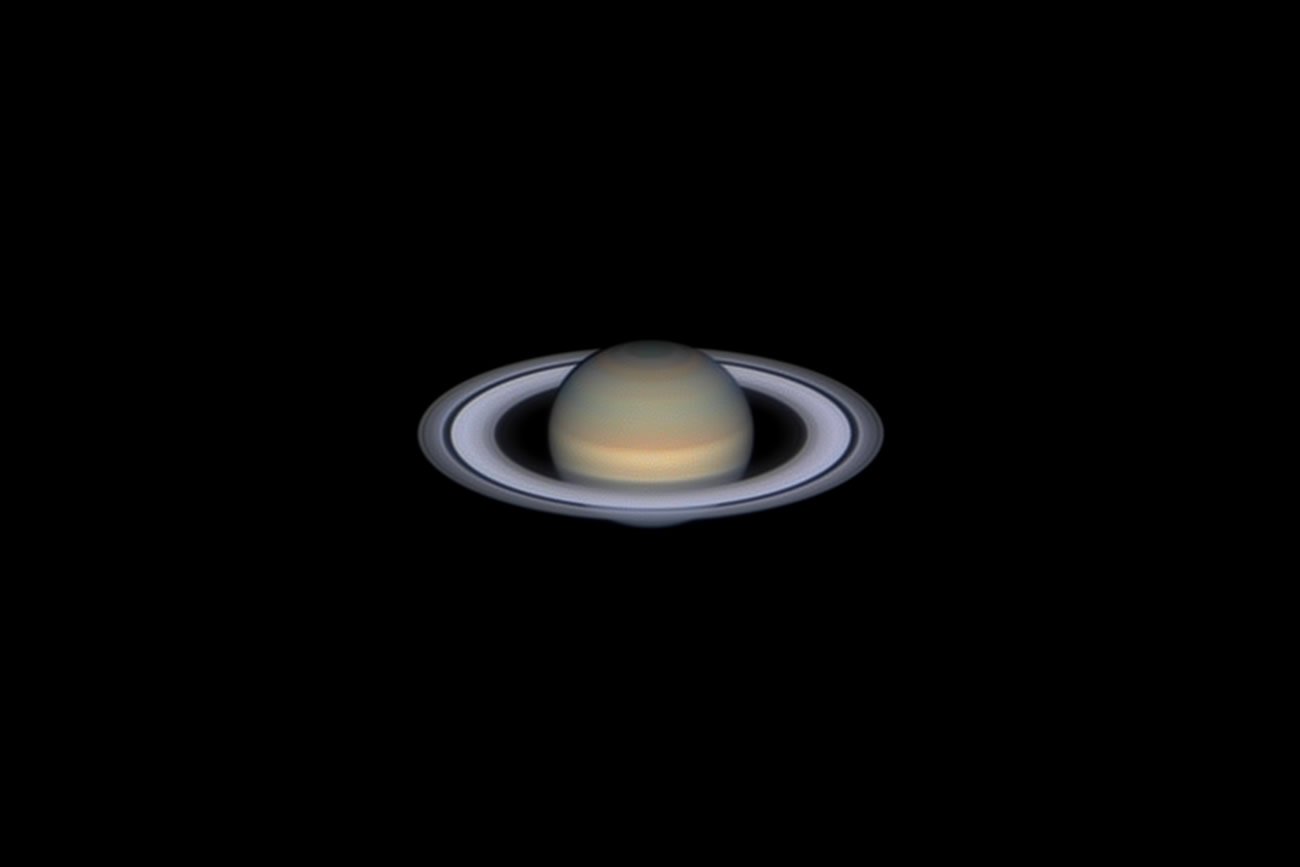 Finalista na categoria Planets, Comets and Asteroids - Saturn por András Papp (Hungria)