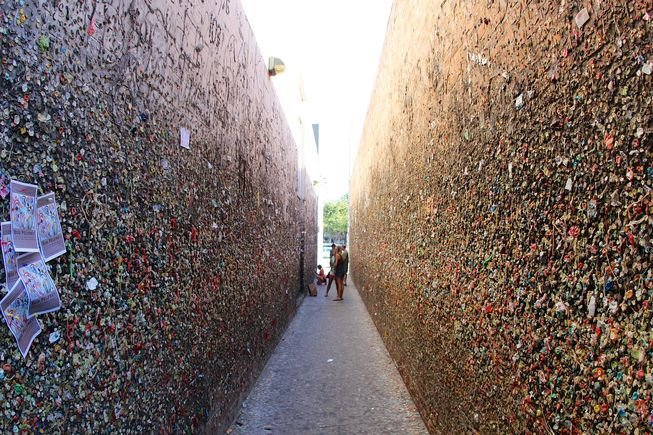 Beco do Chiclete Mascado, em San Luis Obispo