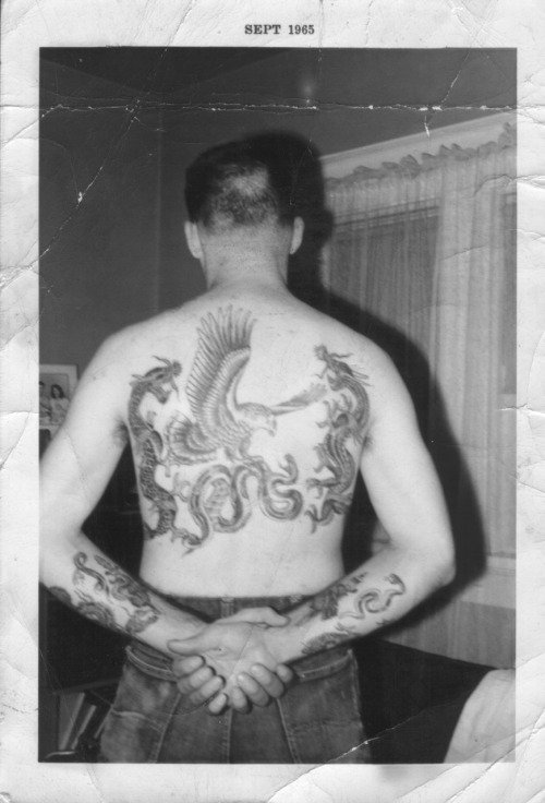 Fotografias mostram como eram as tatuagens antes da década de 60