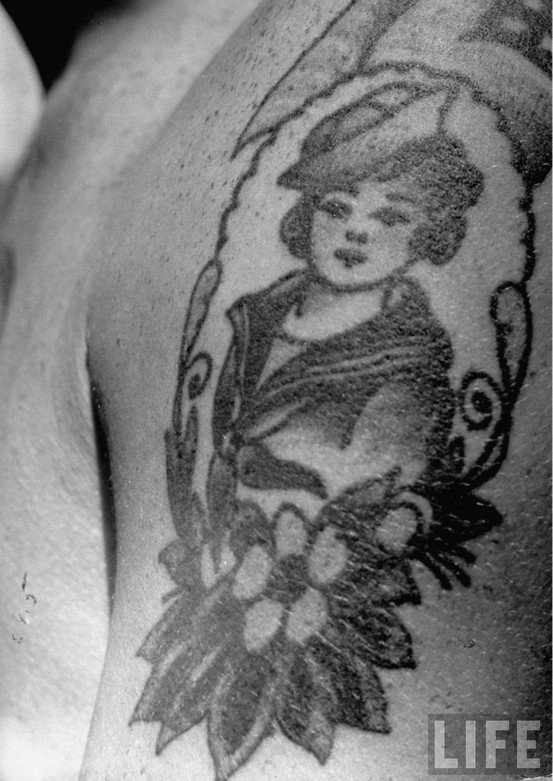 Fotografias mostram como eram as tatuagens antes da década de 60