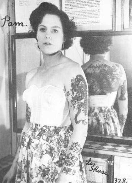 Fotografias mostram como eram as tatuagens antes da década de 60