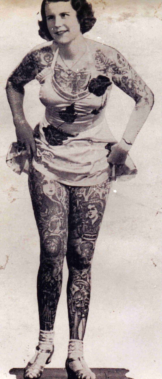 Fotografias mostram como eram as tatuagens antes da década de 60
