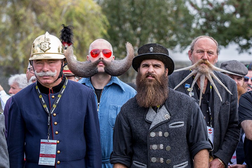 Campeonato Mundial de Barba e Bigode reúne os candidatos mais incríveis