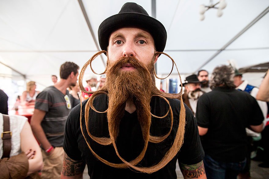 Campeonato Mundial de Barba e Bigode reúne os candidatos mais incríveis