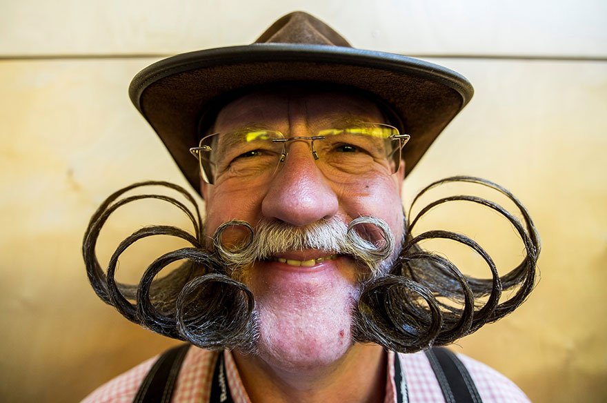Campeonato Mundial de Barba e Bigode reúne os candidatos mais incríveis