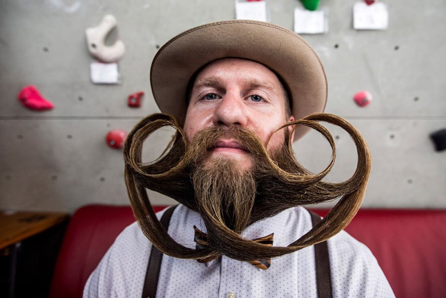 Campeonato Mundial de Barba e Bigode reúne os candidatos mais incríveis