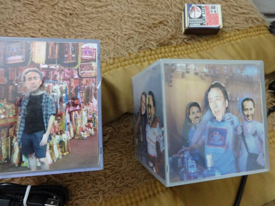 Homem encontra mais de 600 fotos do Nicolas Cage espalhadas pela casa