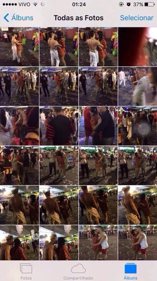 Força na peruca: fantasiado de mulher, rapaz beija 175 homens em festa