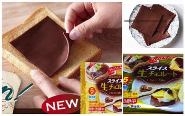 Pare tudo! Agora os japoneses criaram chocolate em fatias