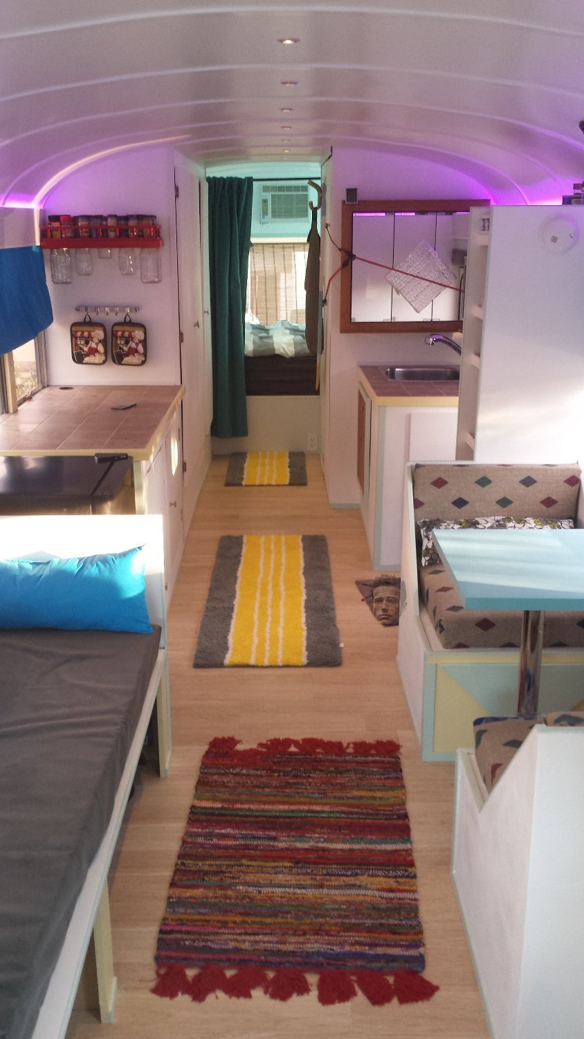 Assim ficou a casa móvel do jovem Patrick