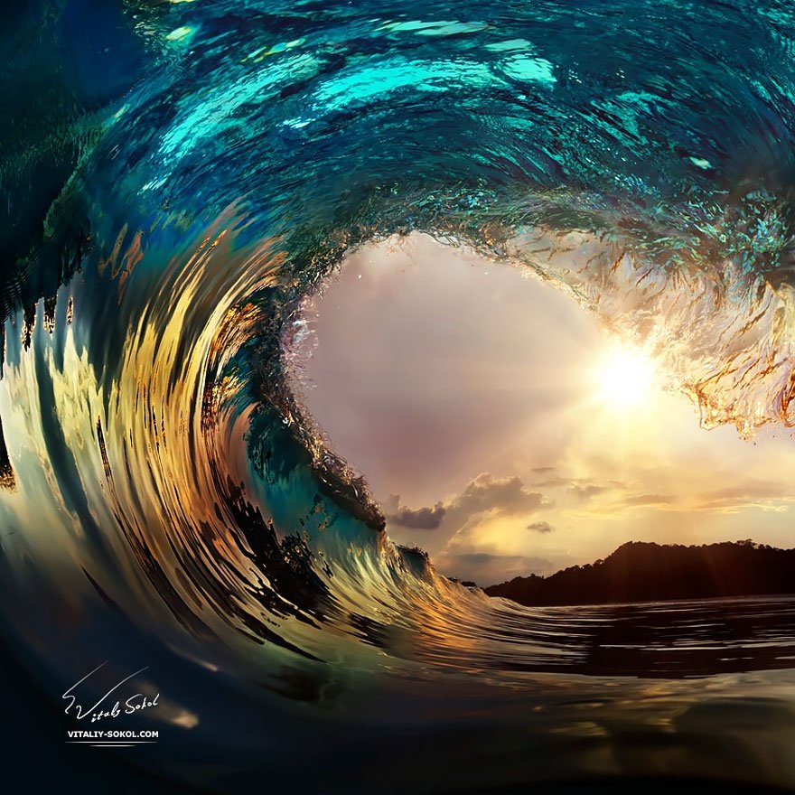 Veja uma galeria com fotos impressionantes de ondas marinhas