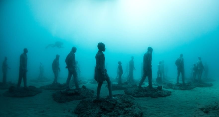 Museu submerso no Atlântico servirá como galeria e recife artificial